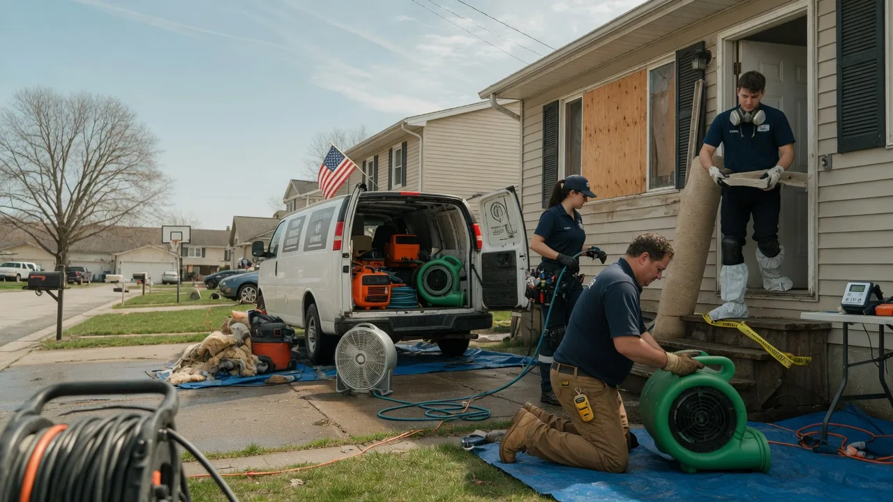 Water Damage Restoration in Valley Falls, KS near me